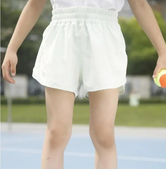 3034 # Children High waist Loose Sport Shorts