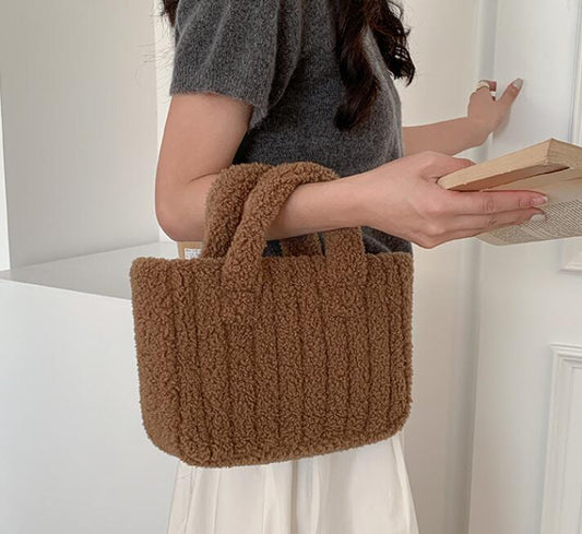 Shoulder Bags Handbags Fleece #shandong-510
