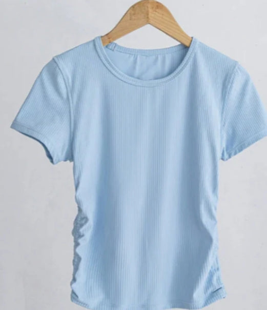T588 # Ribbed T-Shirts