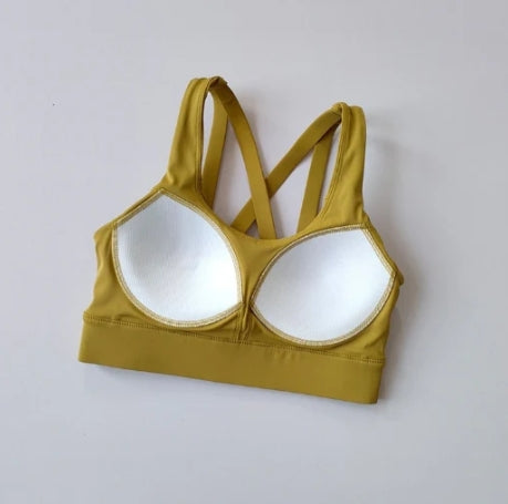 women sport fixed bra