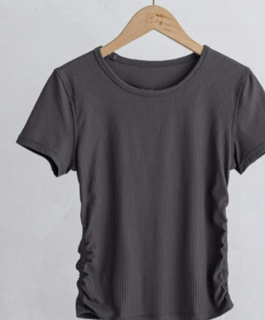 T588 # Ribbed T-Shirts