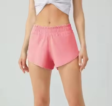88240-2 # Summer shorts solid colors high waist shorts for women
