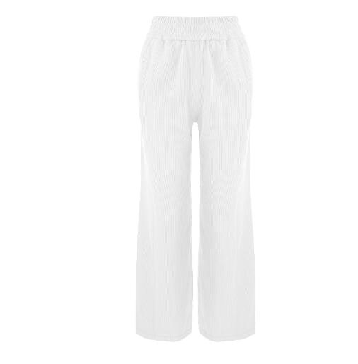 Ribbed Loose women Pants #juzijaixidaikuan