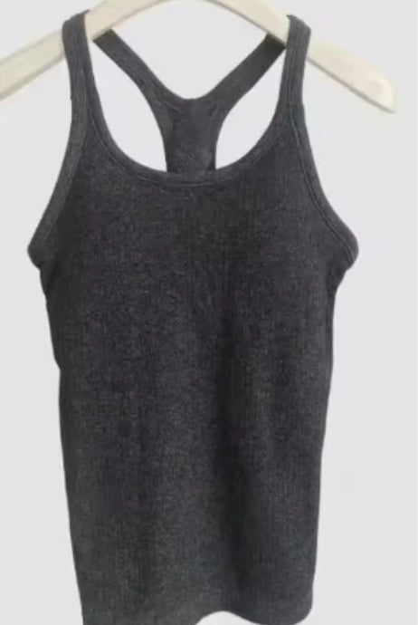 ribbed tank vest