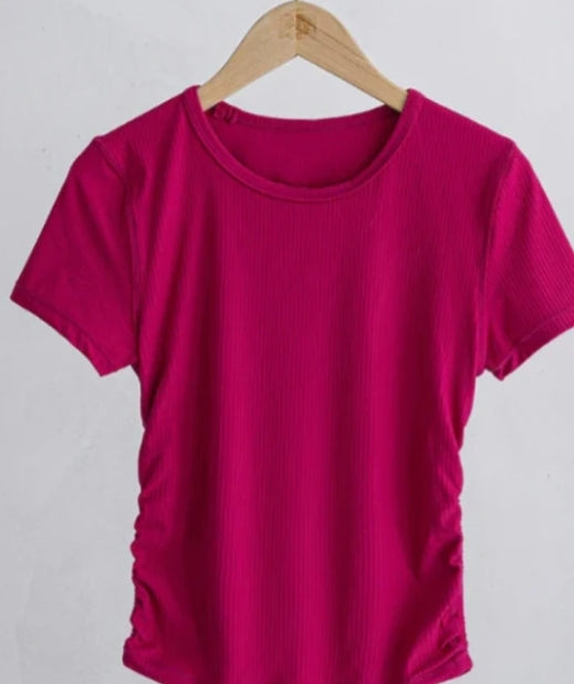 T588 # Ribbed T-Shirts