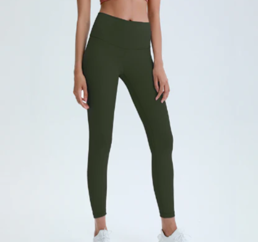 WOMEN SPORT 28''LEGGINGS # SHANGYU-A5 WAIST