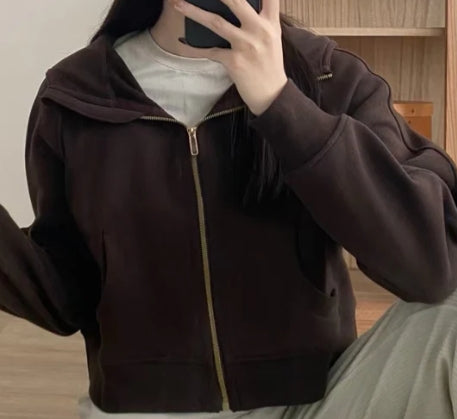 women Full zipper Hoodies