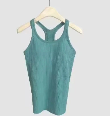 ribbed tank vest