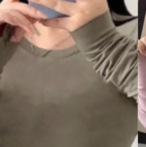 WOMEN SHORTER LONG SLEEVED T-SHIRT #2402