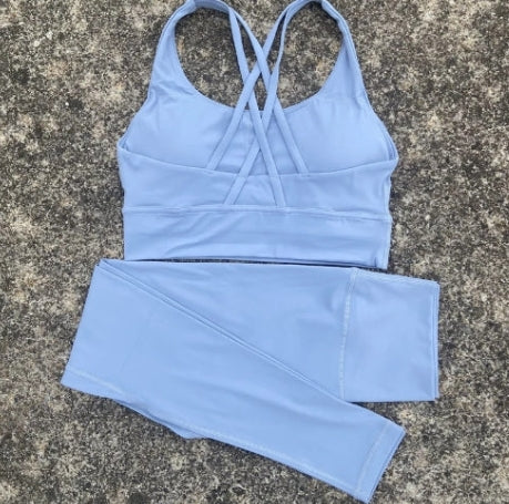 2929+1130 # WOMEN LEGGING 25'' AND BRA SETS