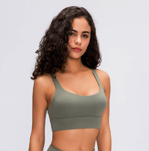 S2010 # Women Yoga Bra Back Cross # ZH-S2010