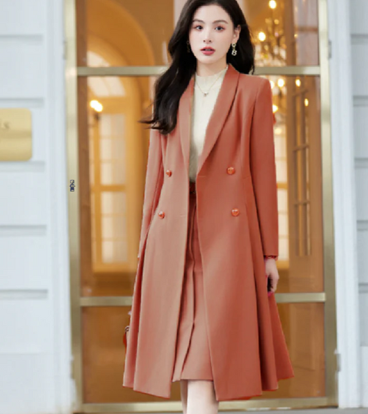 0265 # Women long jacket