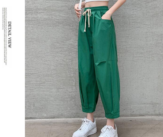 YM0081 # NEW CROP JOGGER POCKET LEGGING #LEG