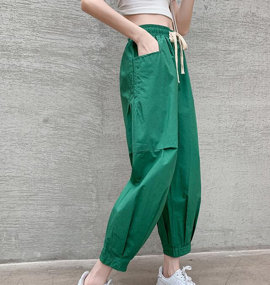 YM0081 # NEW CROP JOGGER POCKET LEGGING #LEG