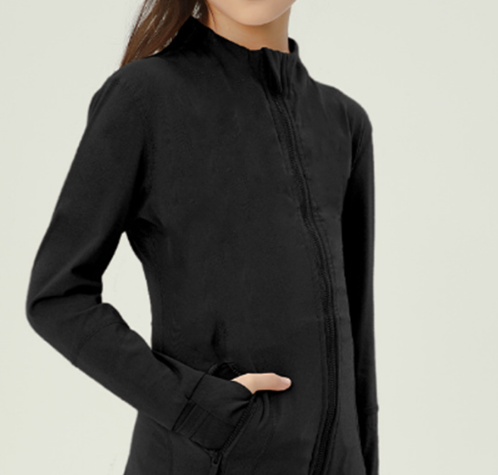 JK02 # kids stand collar jacket-Wuran jk02