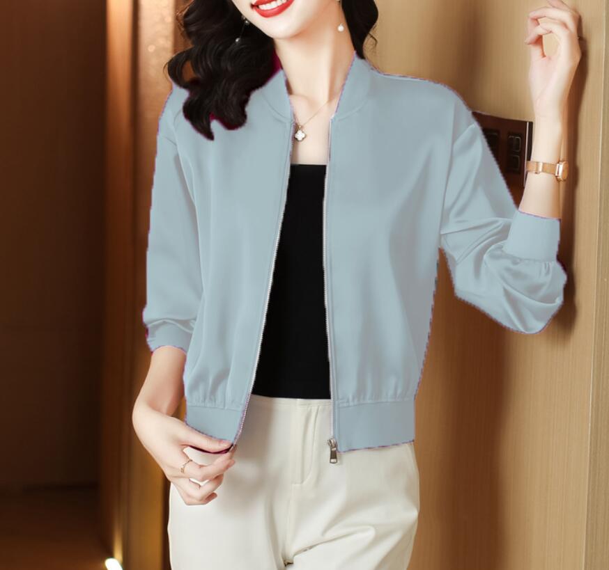 Women Sport Jacket zipper coat