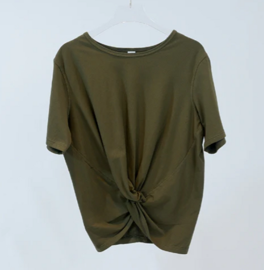 078 # WOMEN SHORT SLEEVE-WU YUN078