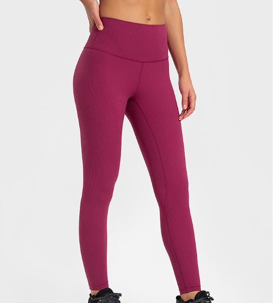 WOMEN RIBBED LEGGING#ZH-362 LEG