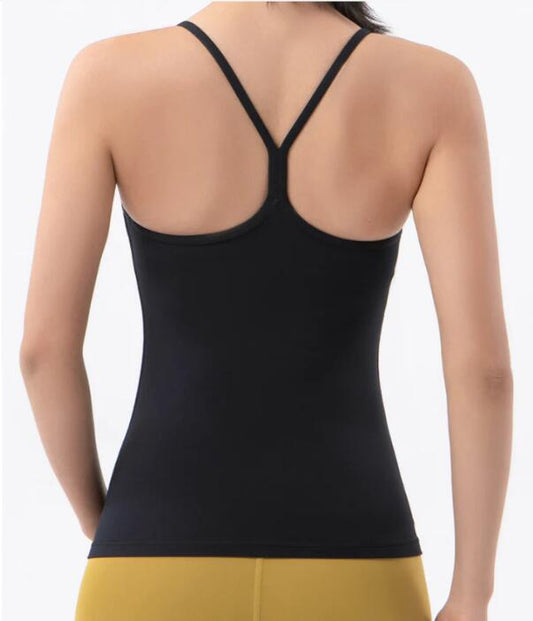 women yoga Y tank WBY-B2095