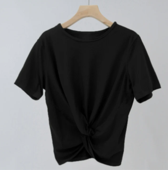 078 # WOMEN SHORT SLEEVE-WU YUN078