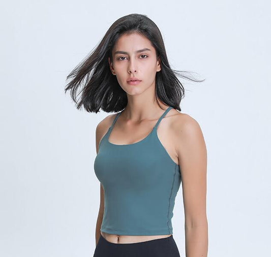 Women short tank top ZH-DT038