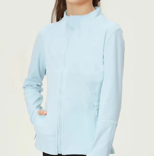 JK02 # kids stand collar jacket-Wuran jk02