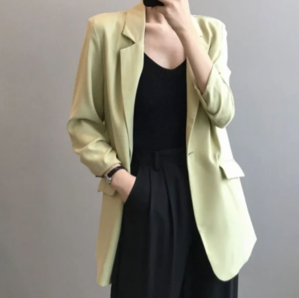 WOMEN LONG JACKE-Yinjiejiachangkuan