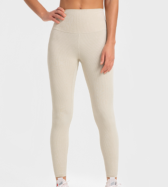 WOMEN RIBBED LEGGING#ZH-362 LEG