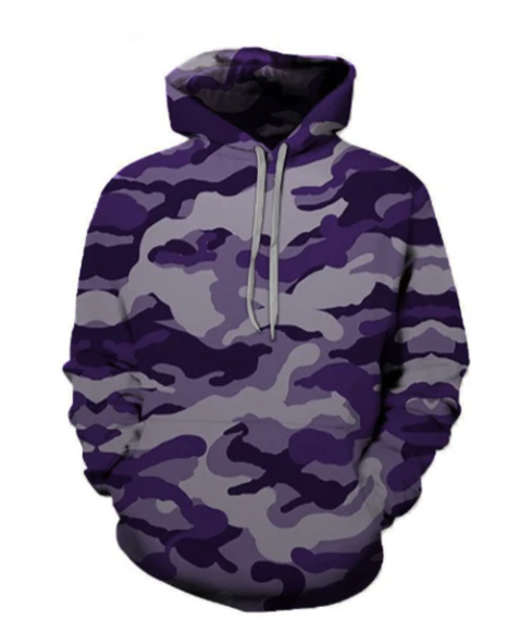 CAMO HOODIES YIwumicai