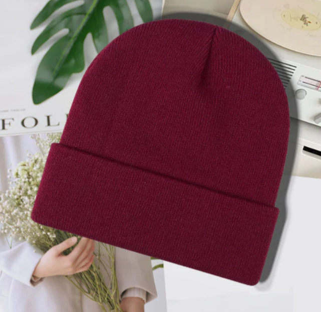 Knit hat -xiaoshixincixiu